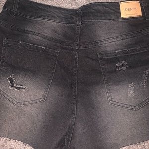 Denim brand NWT distressed shorts